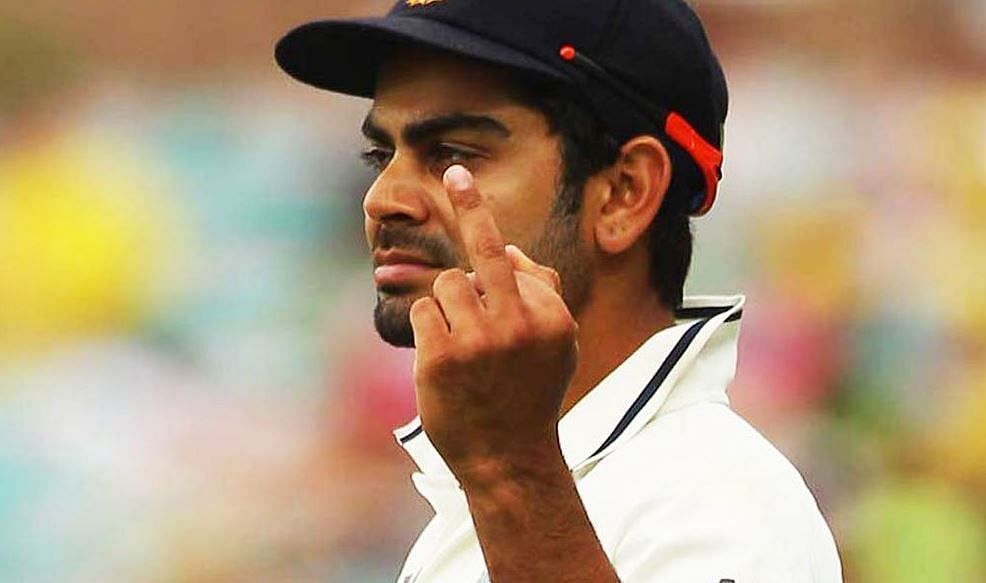 Kohli was lucky to get away with just a fine